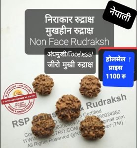 निराकार रुद्राक्ष नवग्रहों के लिए Nirakar Rudraksh dana